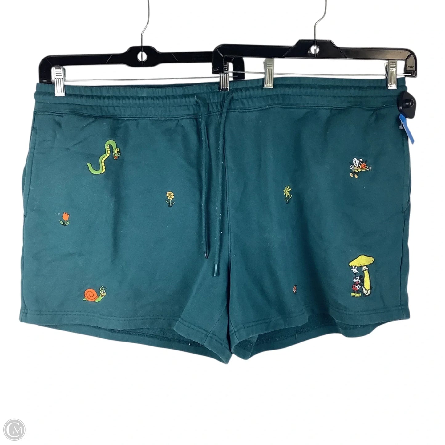 Shorts By Disney In Green, Size: 2x