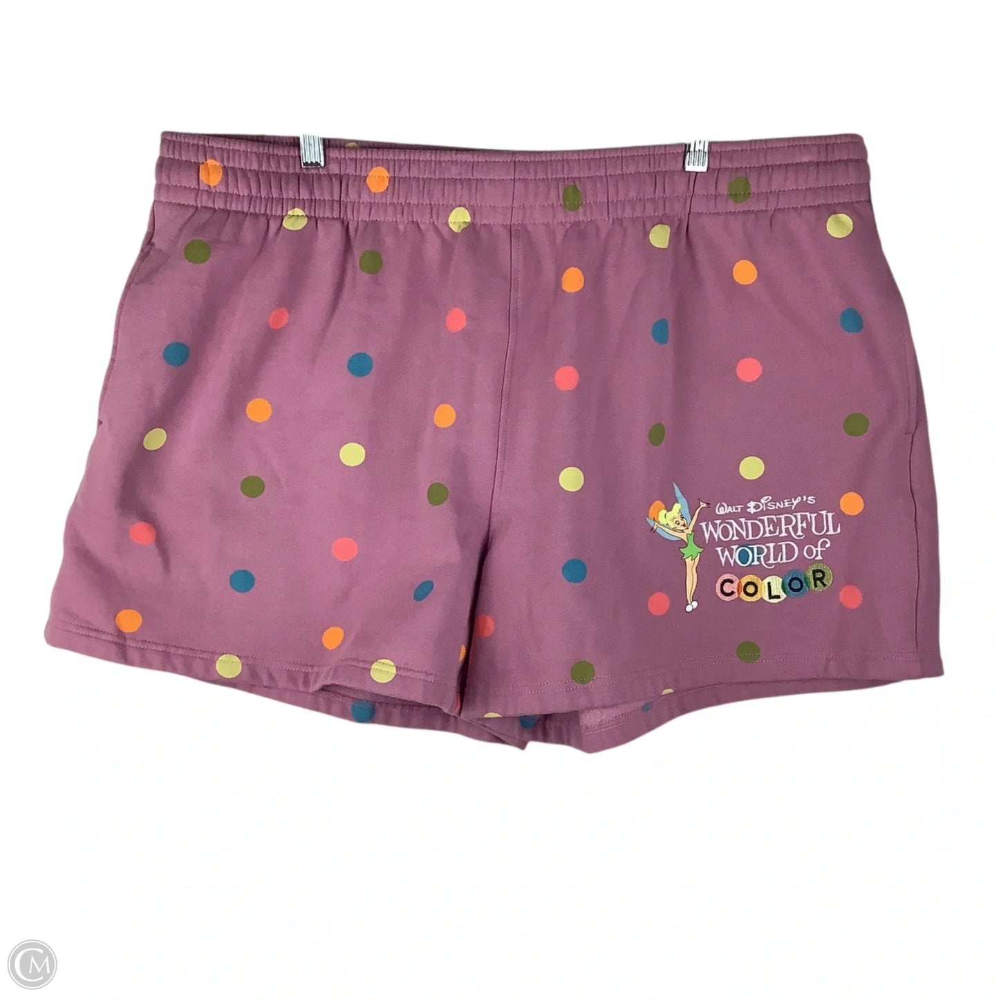 Shorts By Disney In Pink, Size: 1x