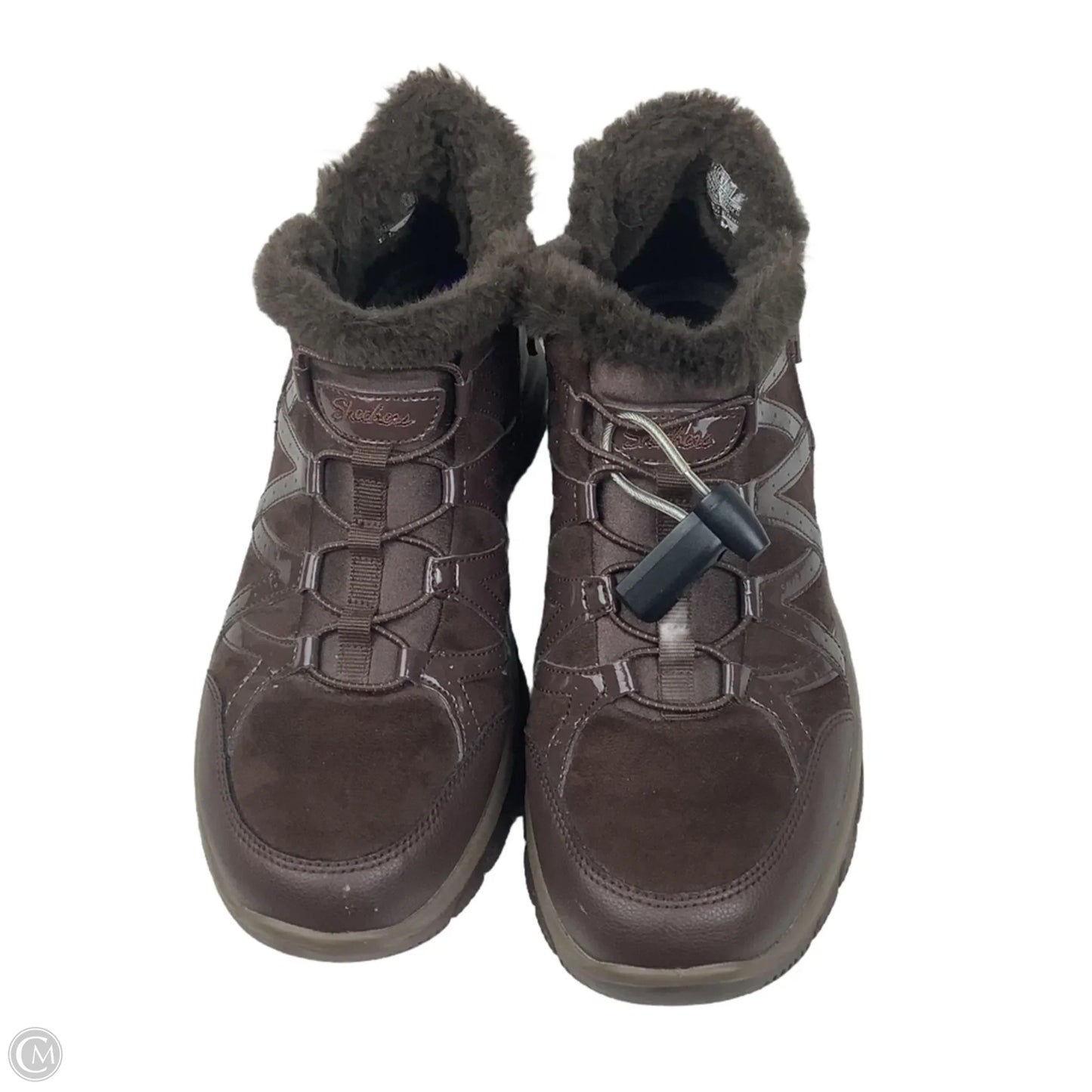 Boots Ankle Flats By Skechers In Brown, Size: 8.5