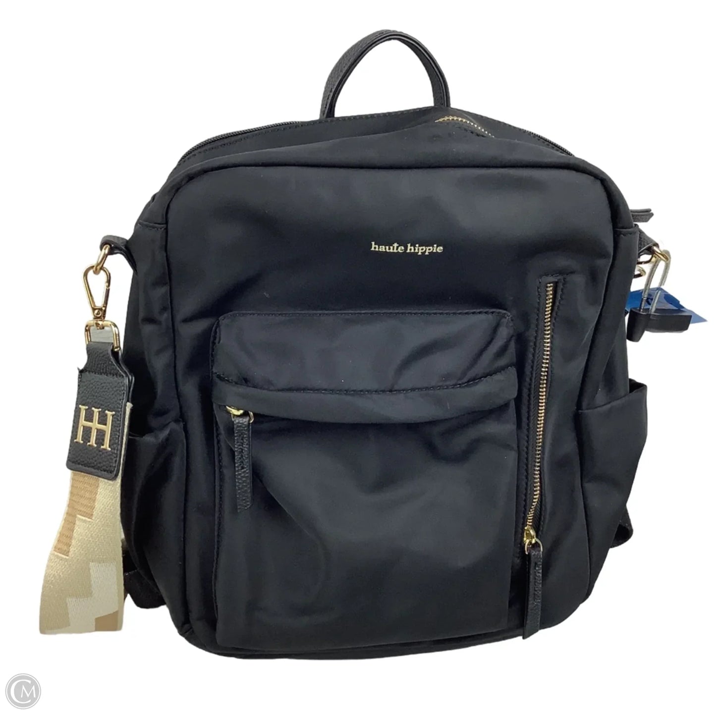 Backpack By Haute Hippie, Size: Medium