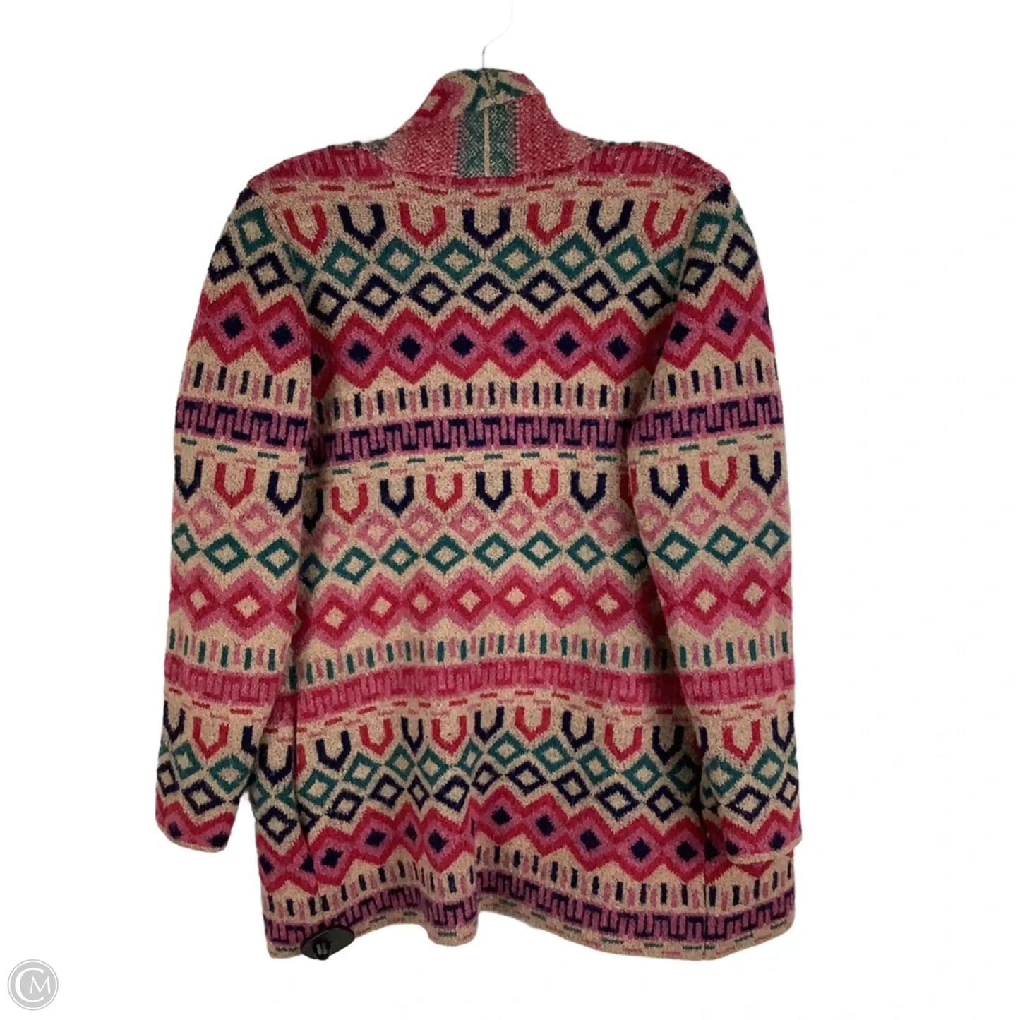 Sweater Cardigan By Clothes Mentor In Pink, Size: 6