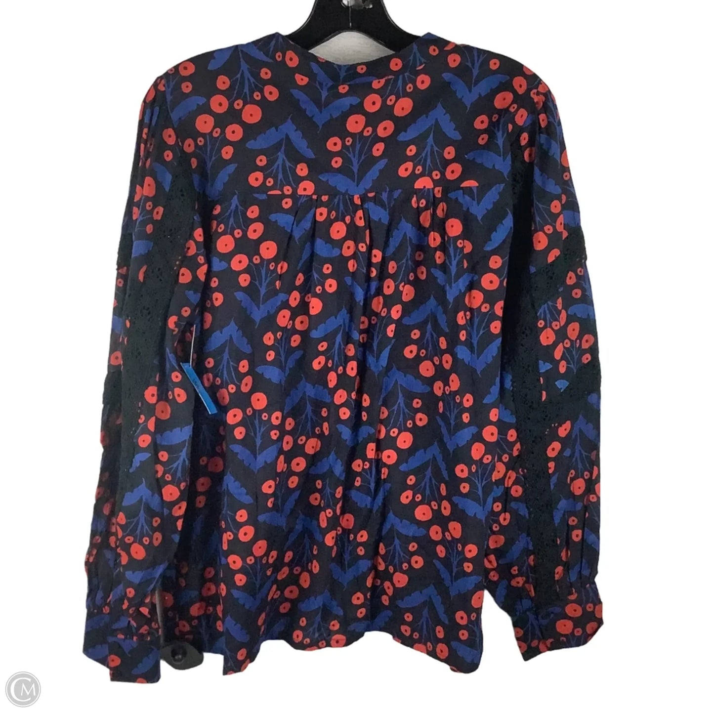 Top Long Sleeve By Cmc In Floral Print, Size: M