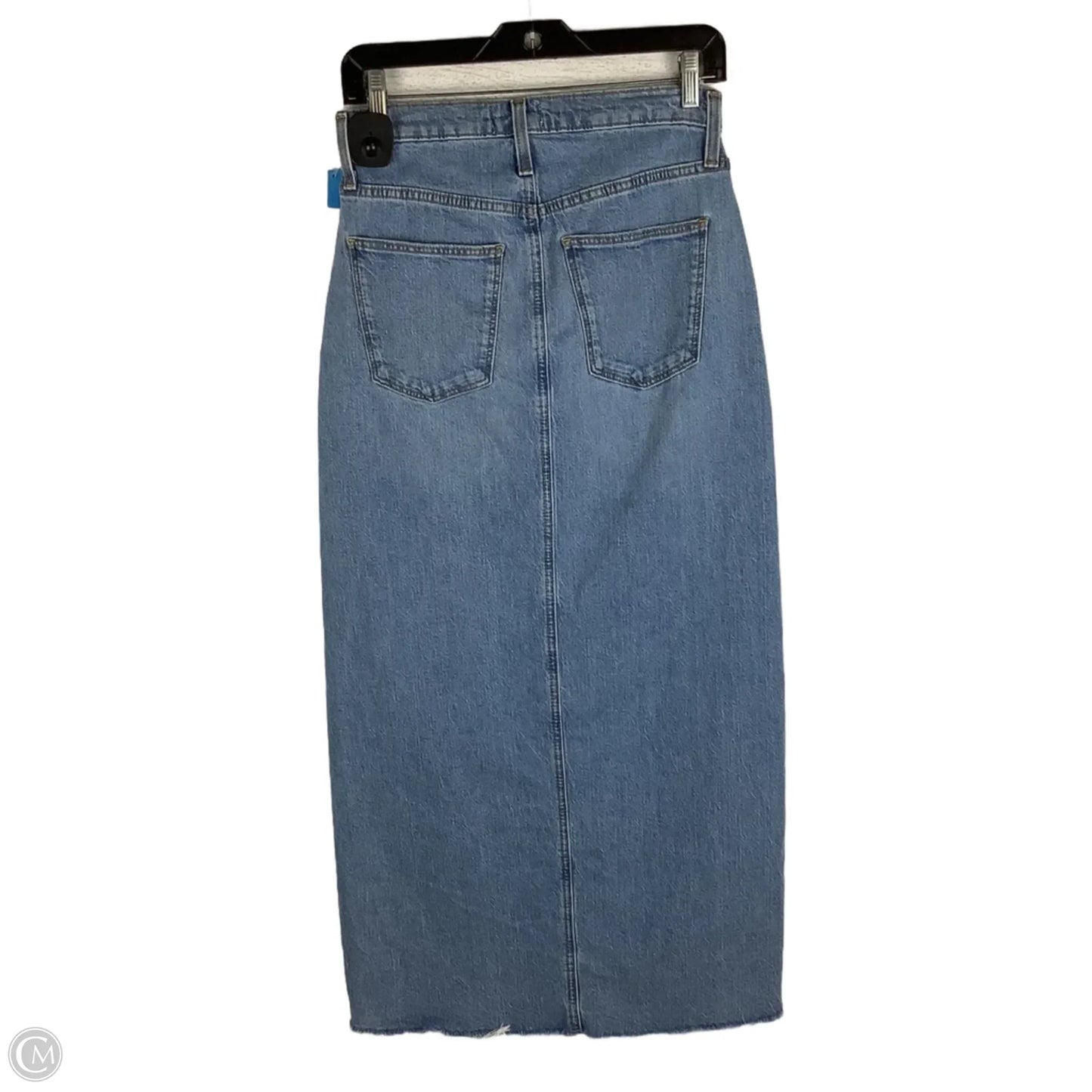 Skirt Maxi By Universal Thread In Blue Denim, Size: 4