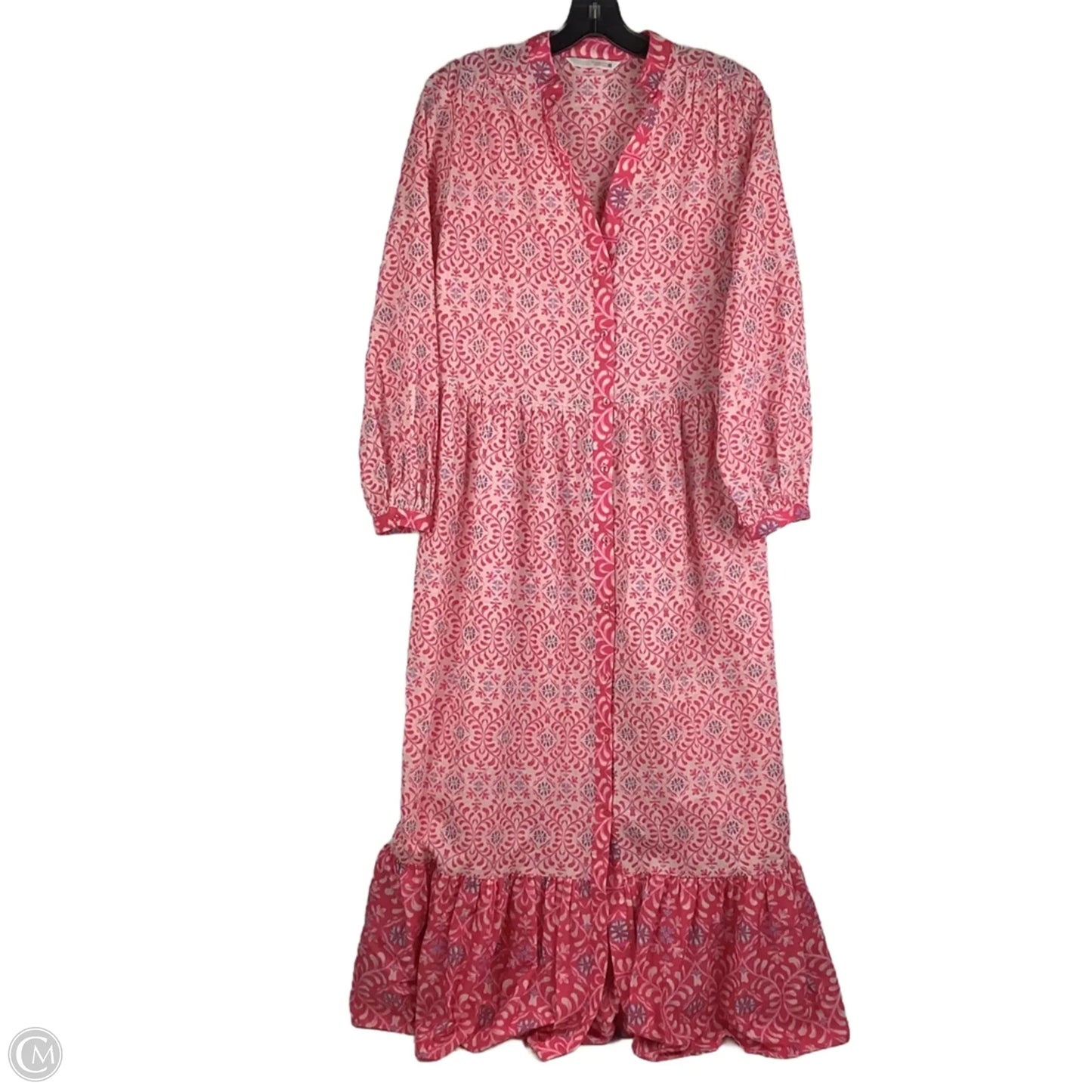 Dress Casual Maxi By Zara In Pink, Size: S