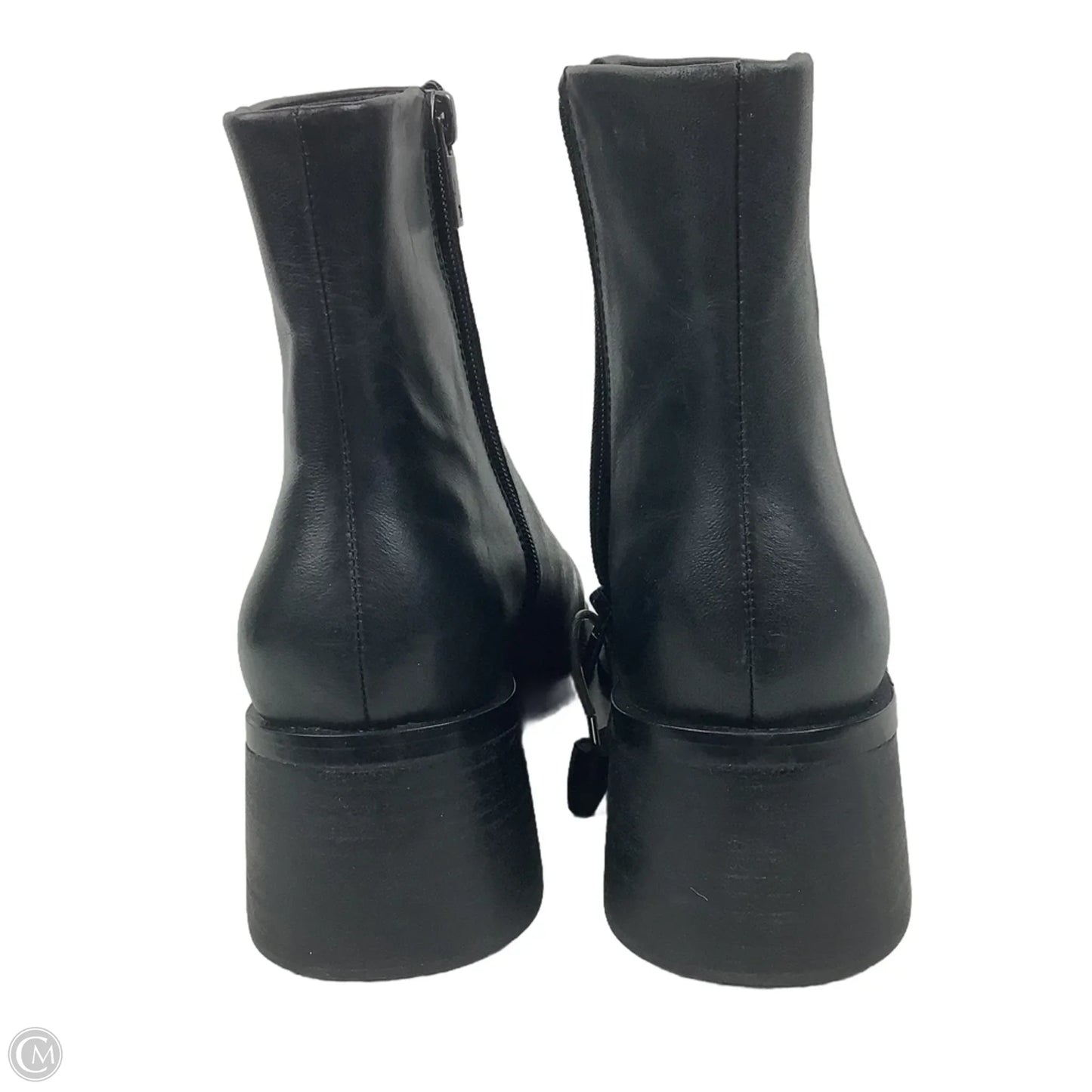 Boots Ankle Heels By Lucky Brand In Black, Size: 9.5