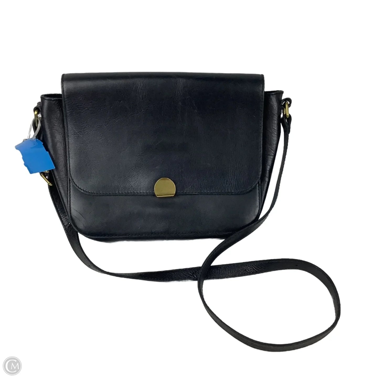 Crossbody Leather By Madewell, Size: Medium