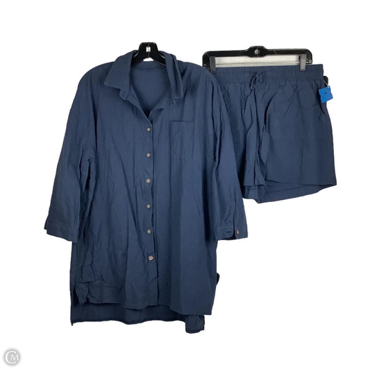 Shorts Set By Zeagoo In Navy, Size: Xl