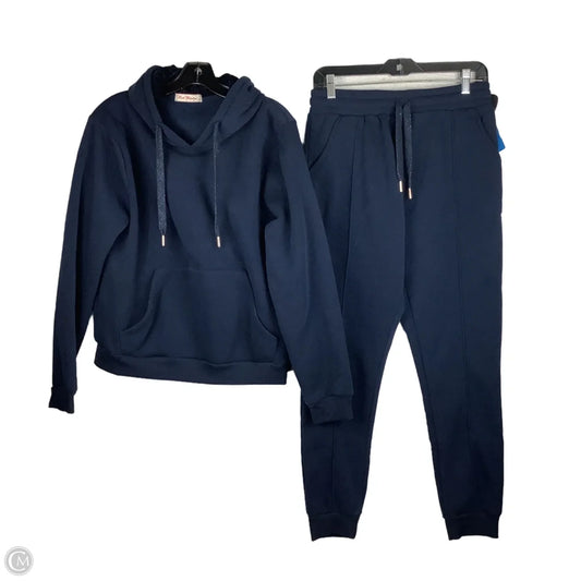Pants Set 2pc By Clothes Mentor In Navy, Size: L