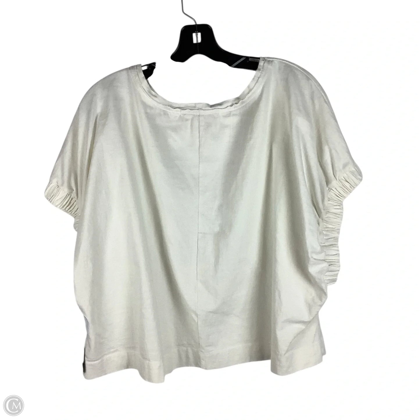 Top Short Sleeve By Free People In White, Size: L