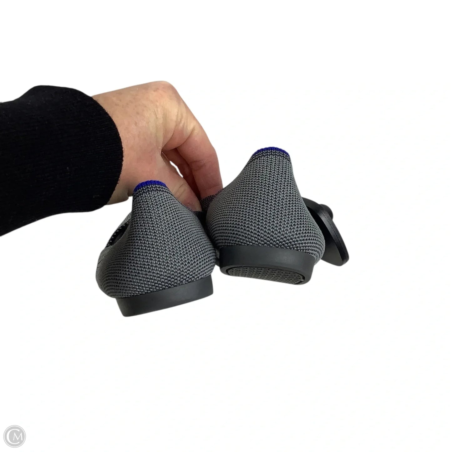 Shoes Flats By Rothys In Grey, Size: 6