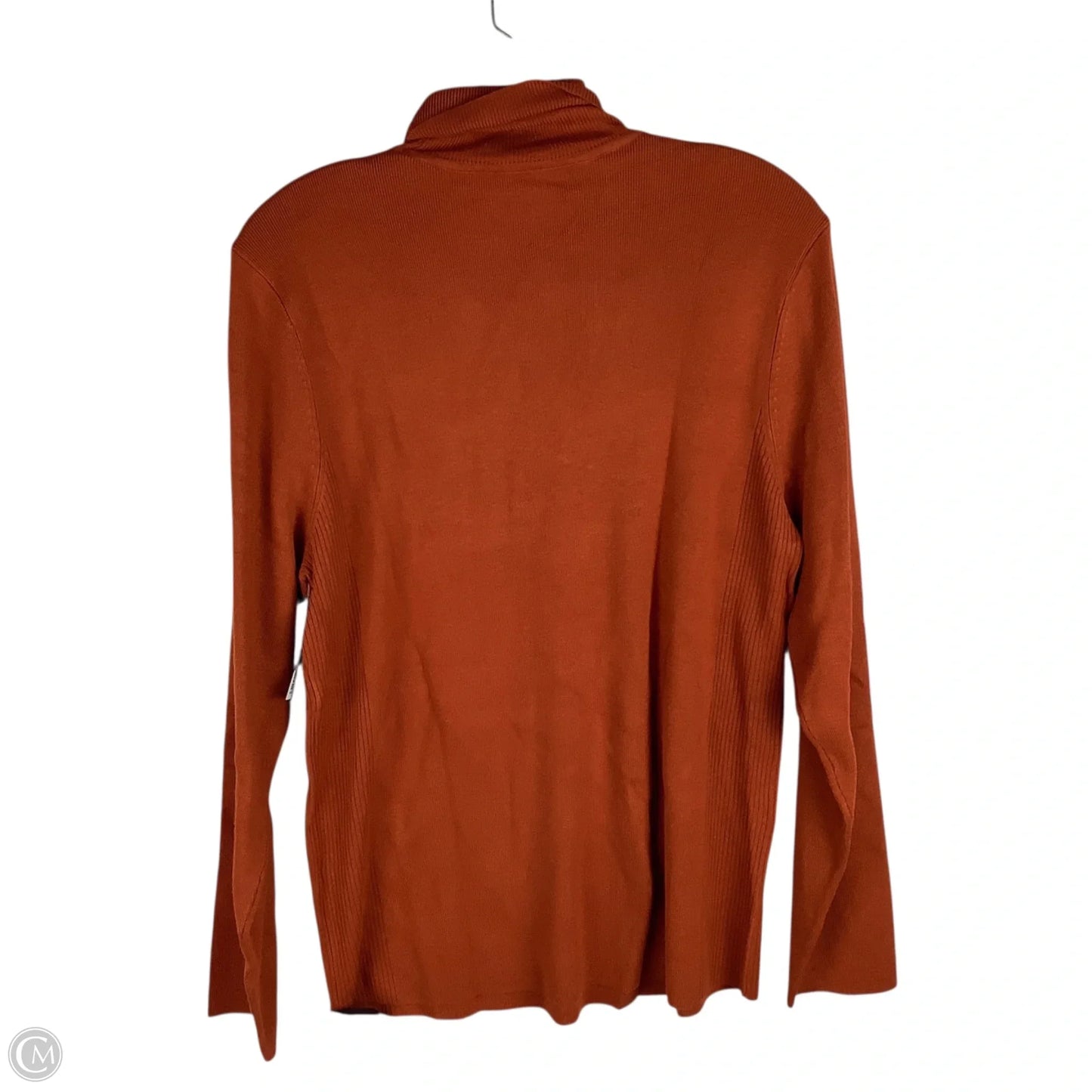 Sweater By Chicos In Orange, Size: L (Chico’s 3)