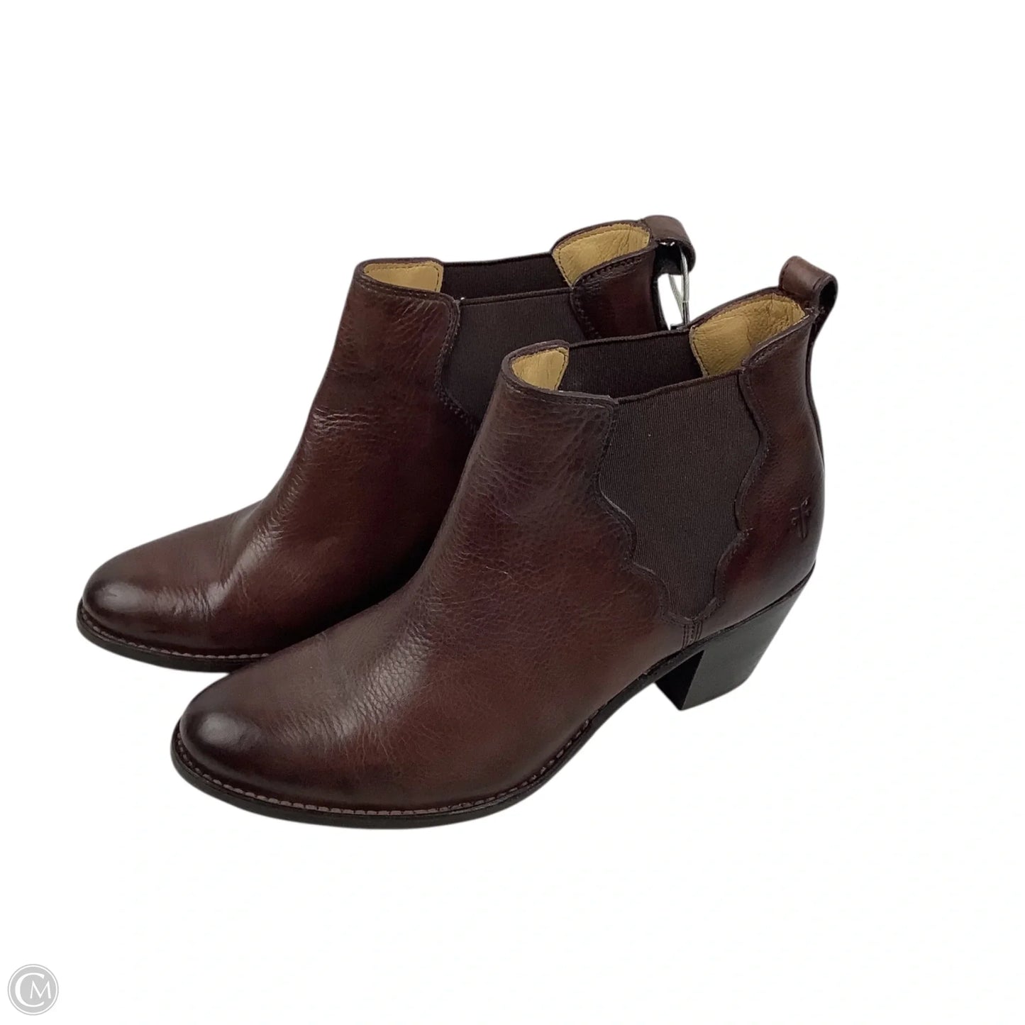 Boots Designer By Frye In Brown, Size: 9