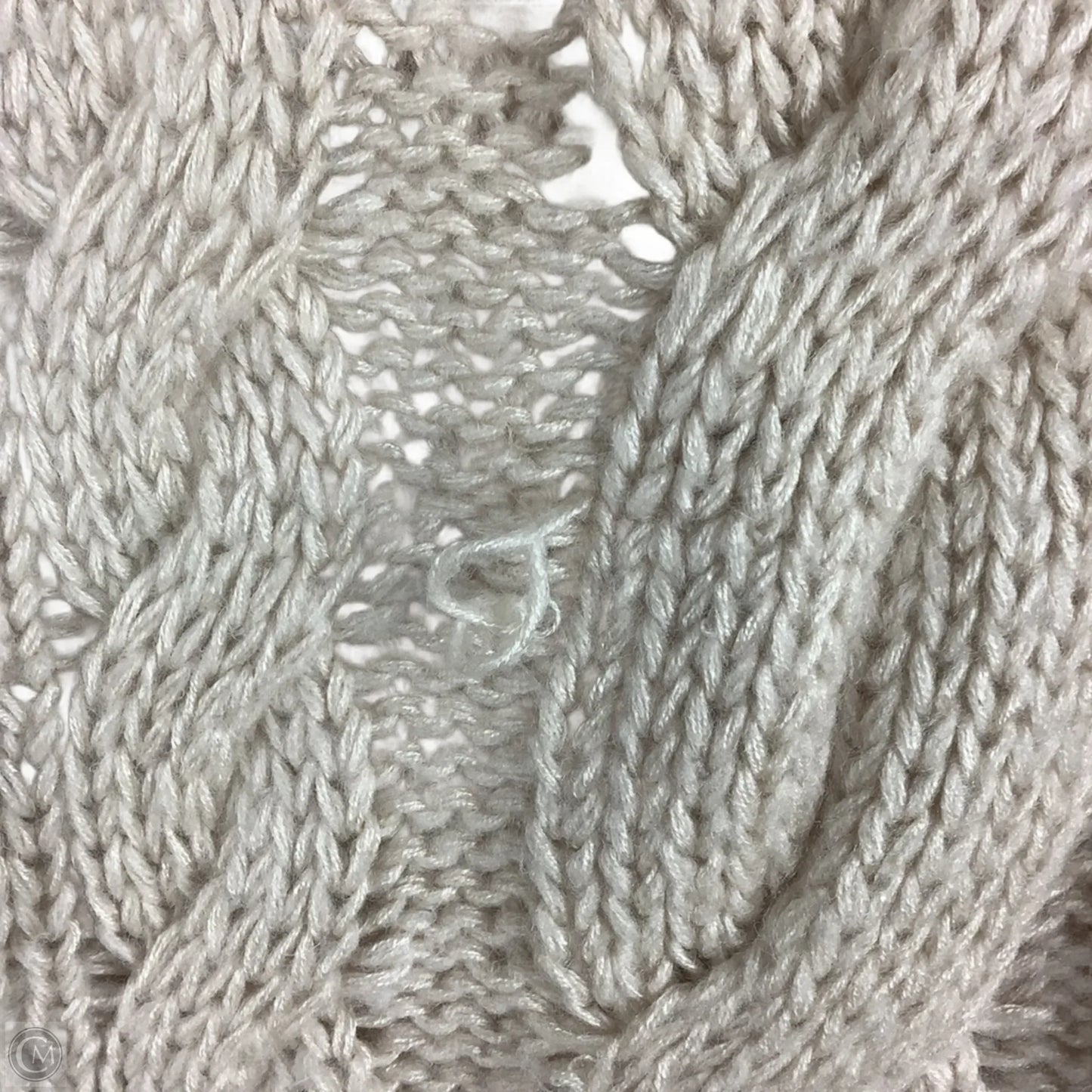 Sweater By 525 In Cream, Size: S