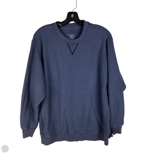 Top Long Sleeve By Aerie In Blue, Size: S