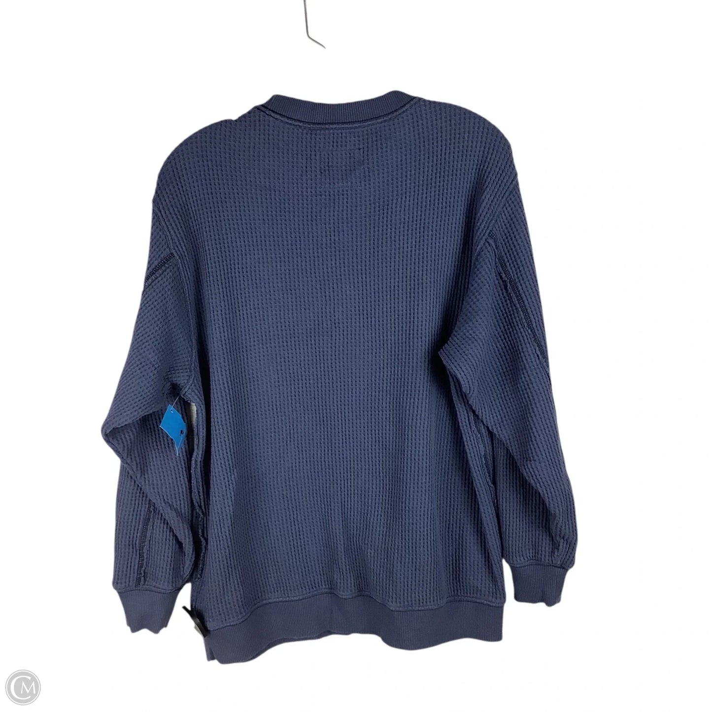 Top Long Sleeve By Aerie In Blue, Size: S