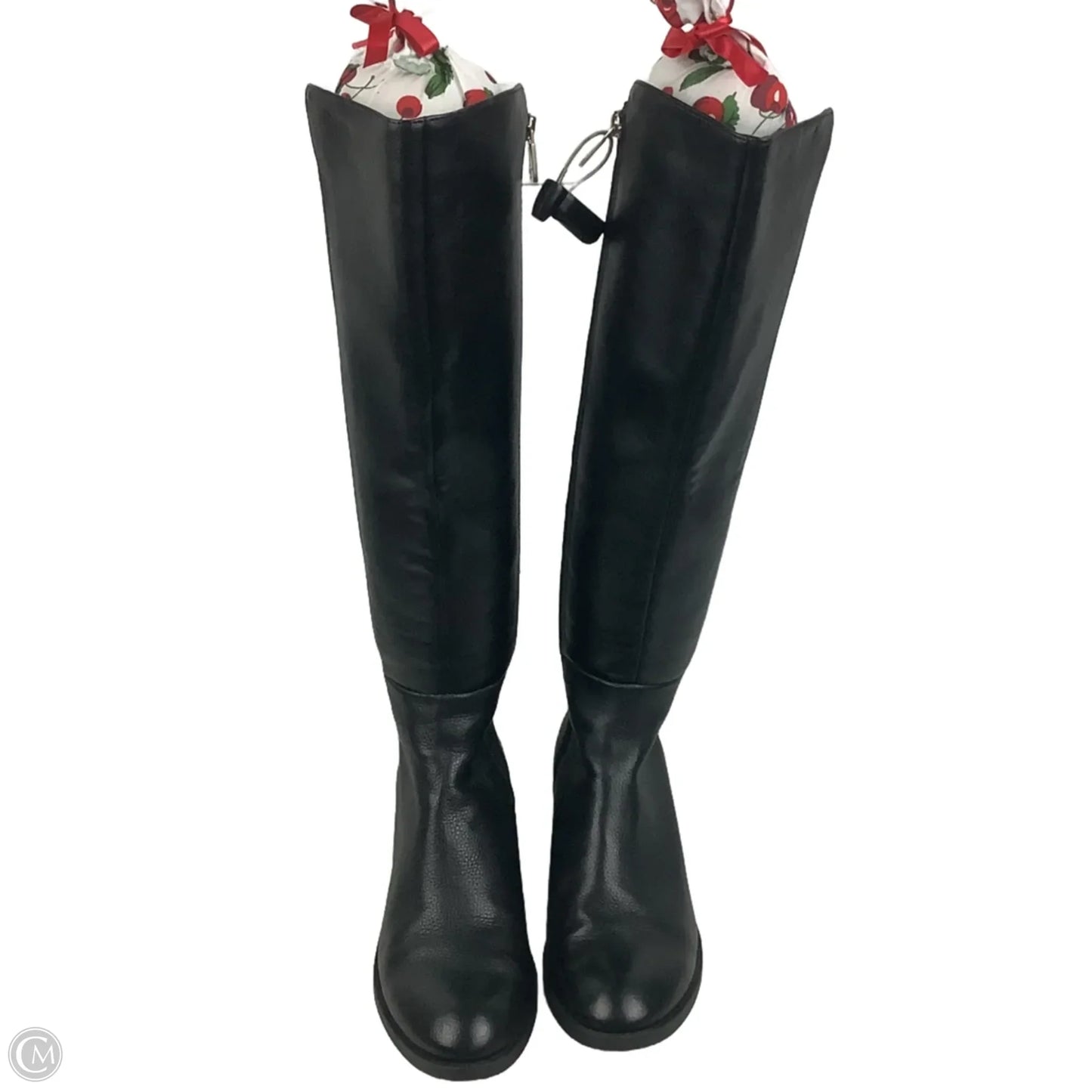 Boots Knee Heels By Kenneth Cole In Black, Size: 7.5