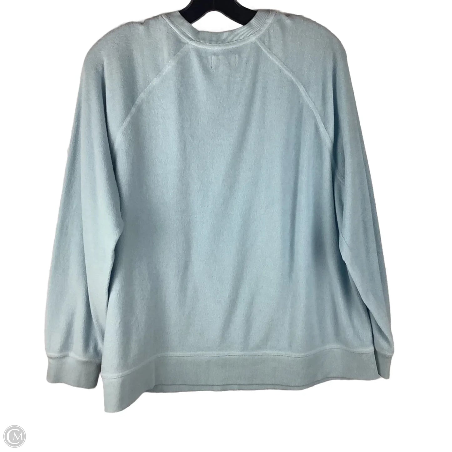 Top Long Sleeve By Wonderly In Blue, Size: L