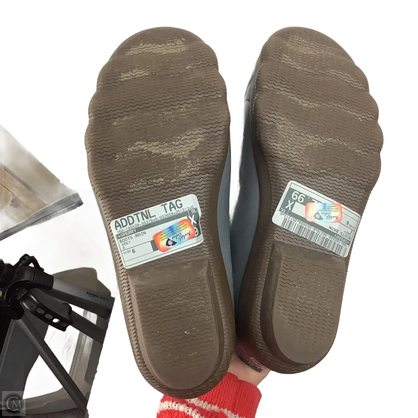 Boots Rain By Sperry In Grey, Size: 6