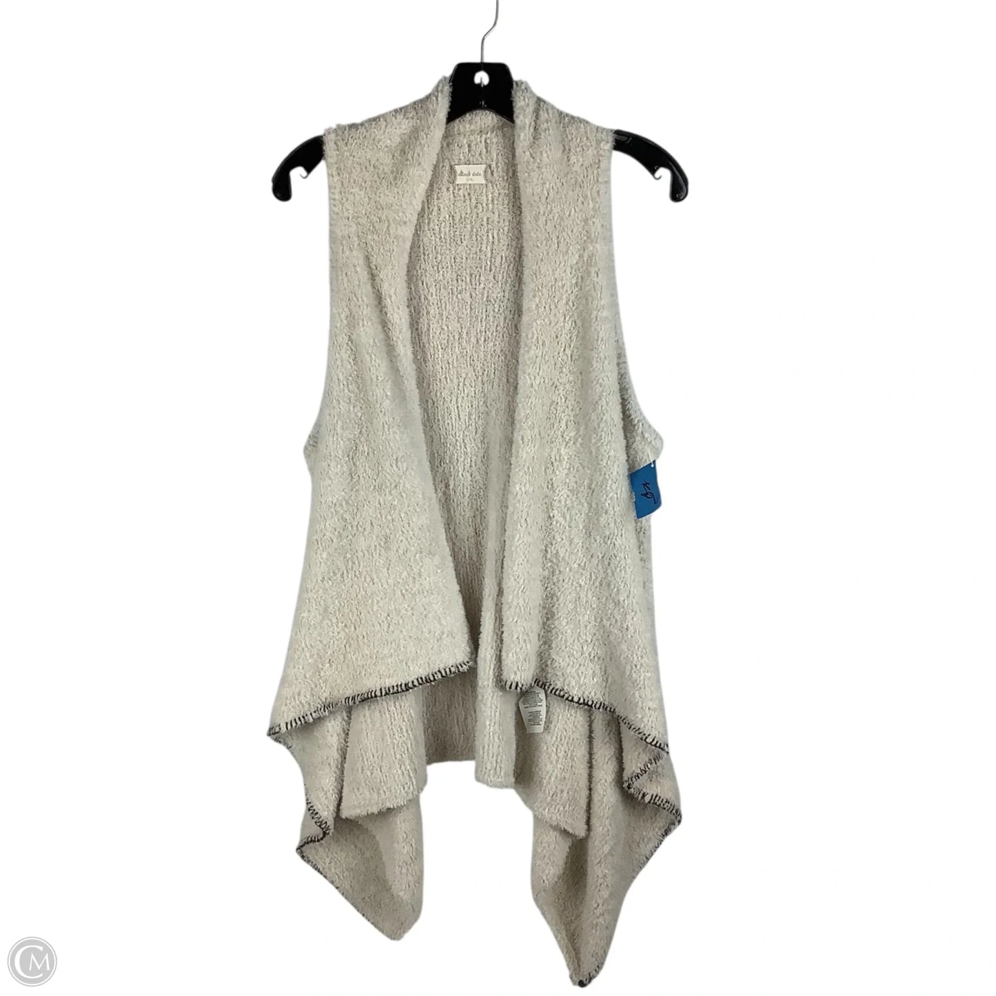 Vest Faux Fur & Sherpa By Altard State In Cream, Size: L/XL