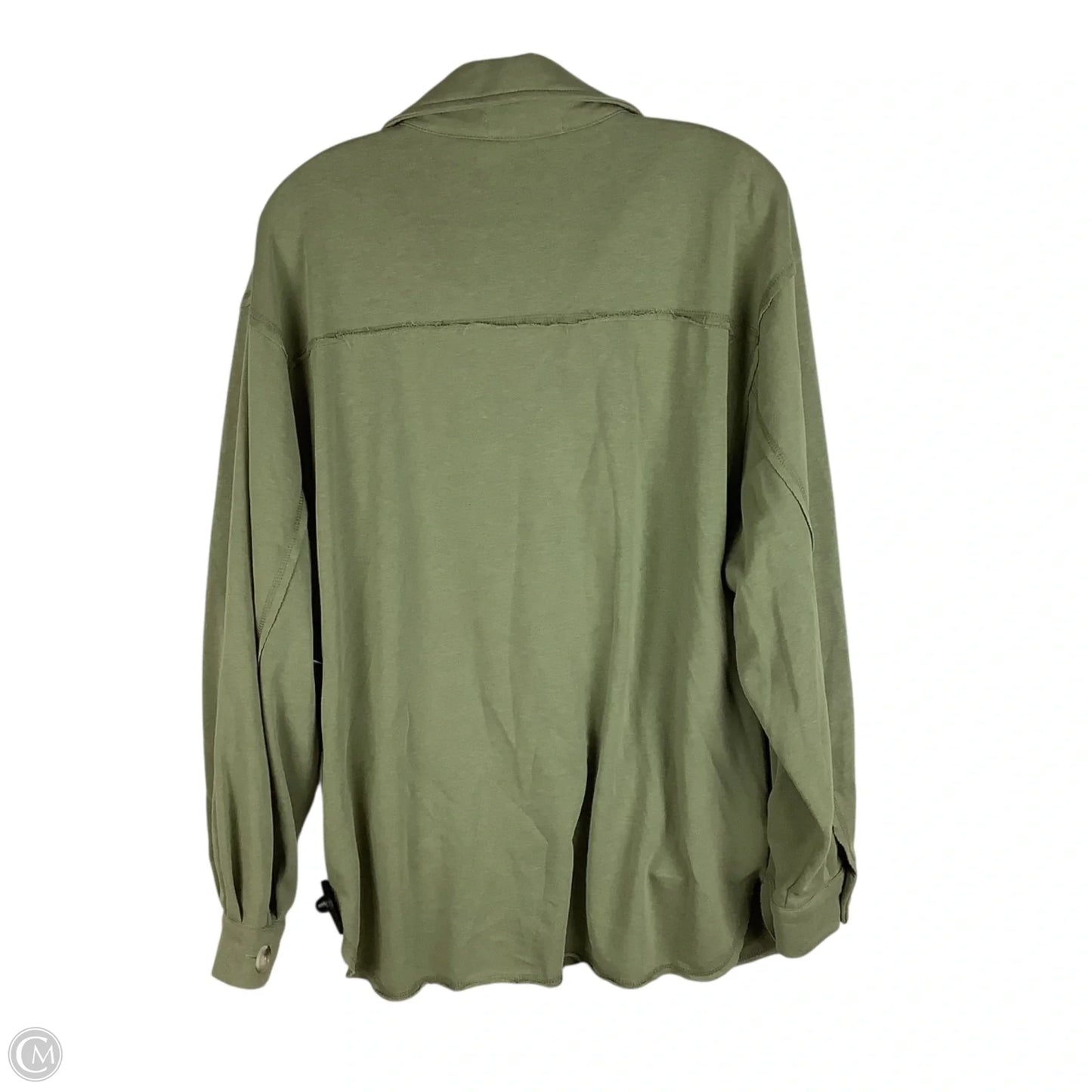 Top Long Sleeve By Clothes Mentor In Green, Size: L