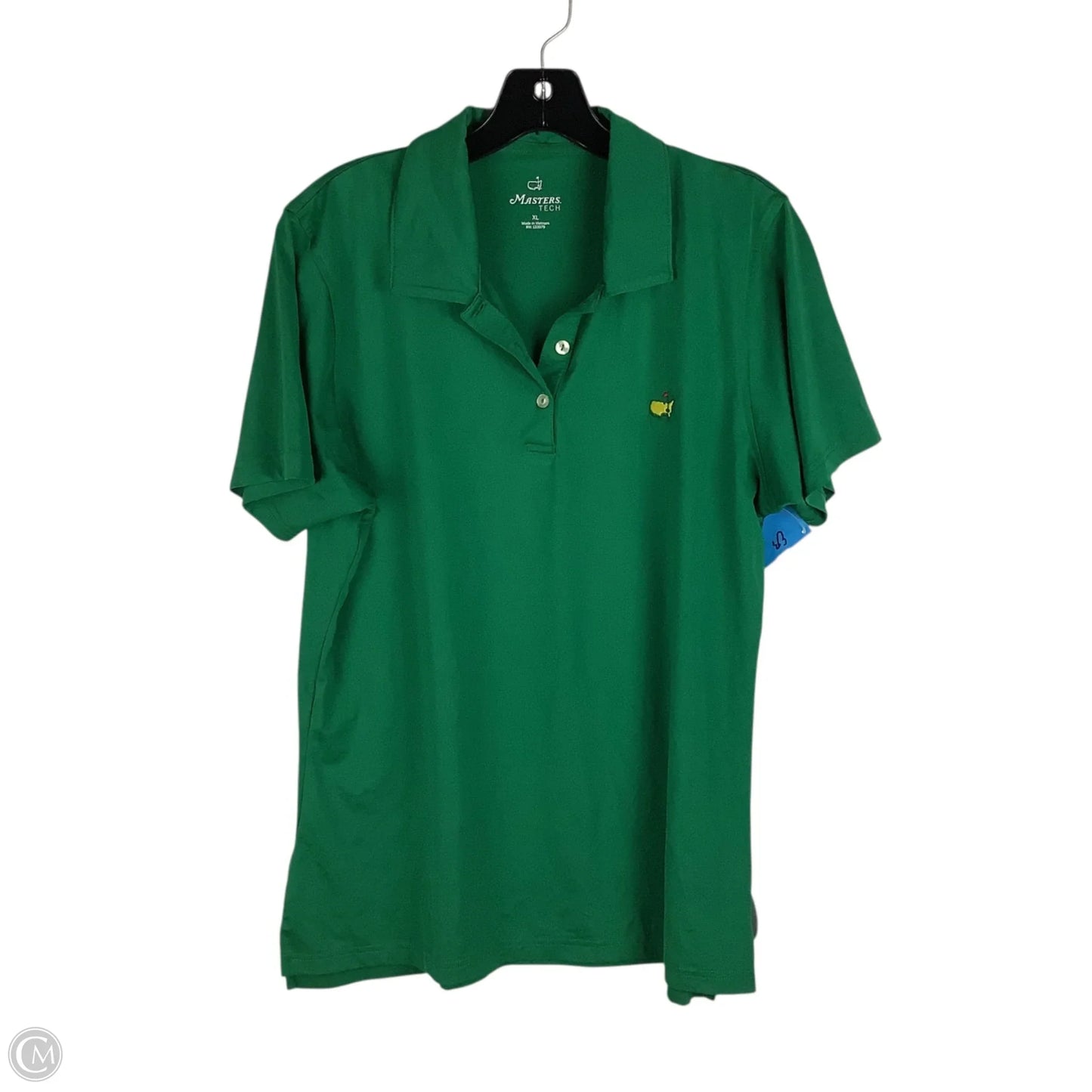 Athletic Top Short Sleeve By Cmc In Green, Size: Xl