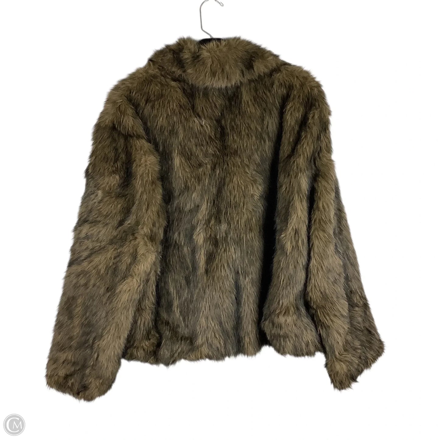 Jacket Faux Fur & Sherpa By Edikted In Brown, Size: Xl