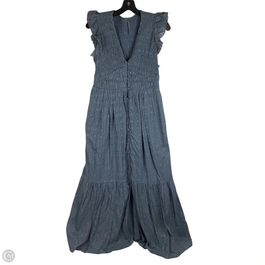 Dress Party Long By Anthropologie In Grey, Size: S