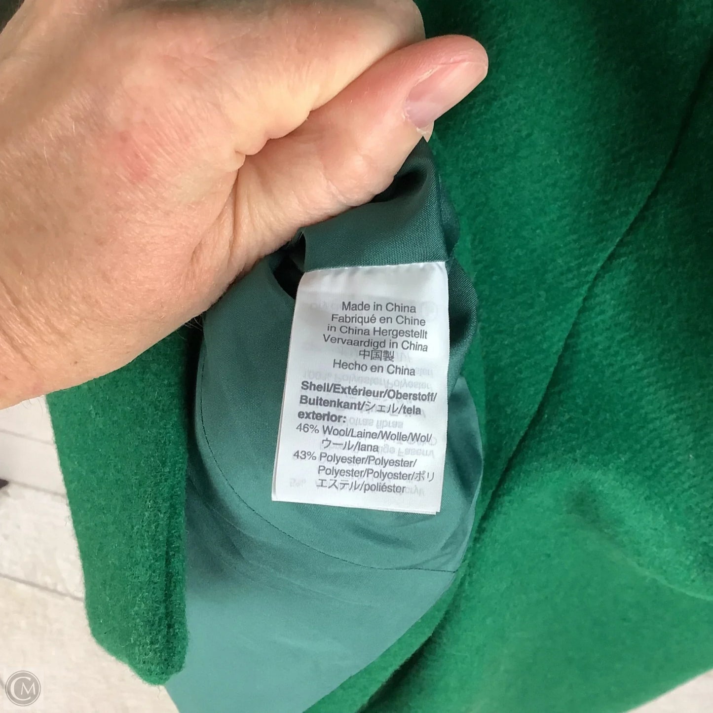 Coat Other By J. Crew In Green, Size: 6