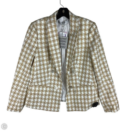 Blazer By Kasper In Yellow, Size: 6