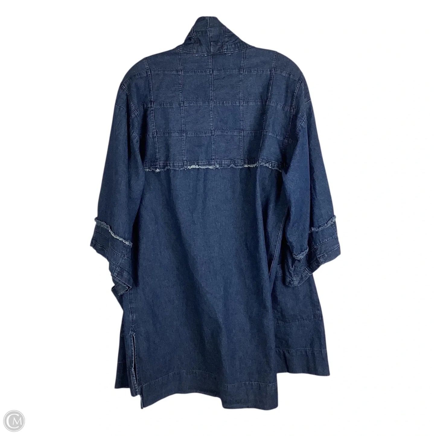 Cardigan By Soft Surroundings In Blue Denim, Size: S/M