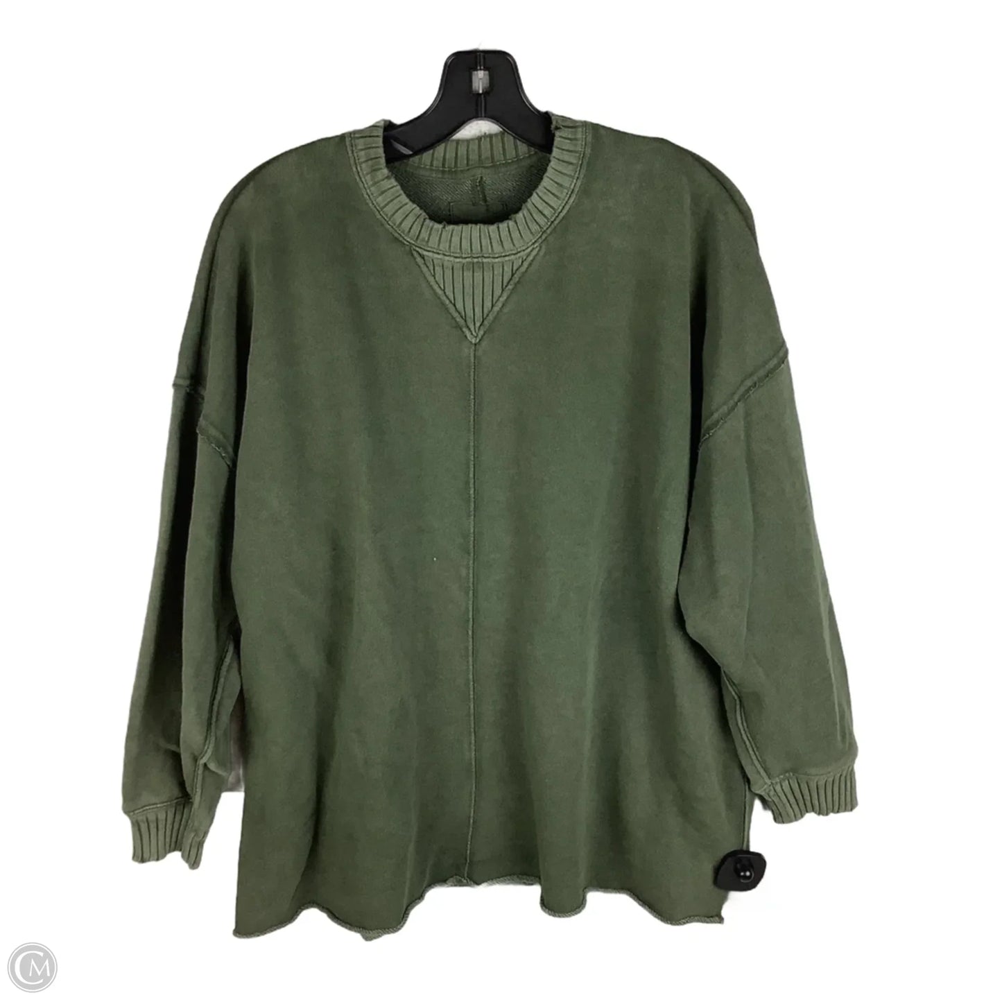 Sweatshirt Crewneck By Aerie In Green, Size: S