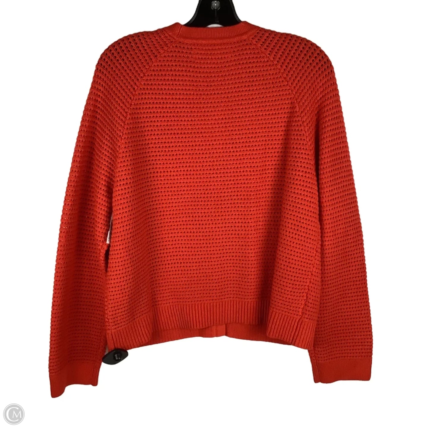 Cardigan By Loft In Red, Size: L