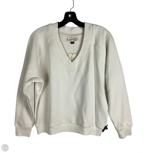 Sweatshirt Collar By Universal Thread In Cream, Size: M
