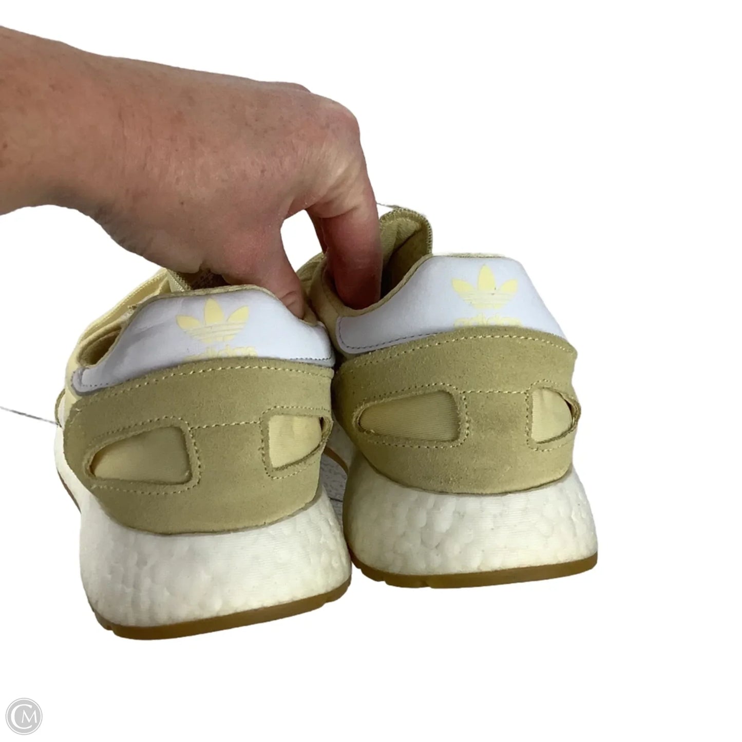 Shoes Sneakers By Adidas In Yellow, Size: 8