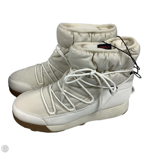 Boots Snow By All In Favor In Cream, Size: 11