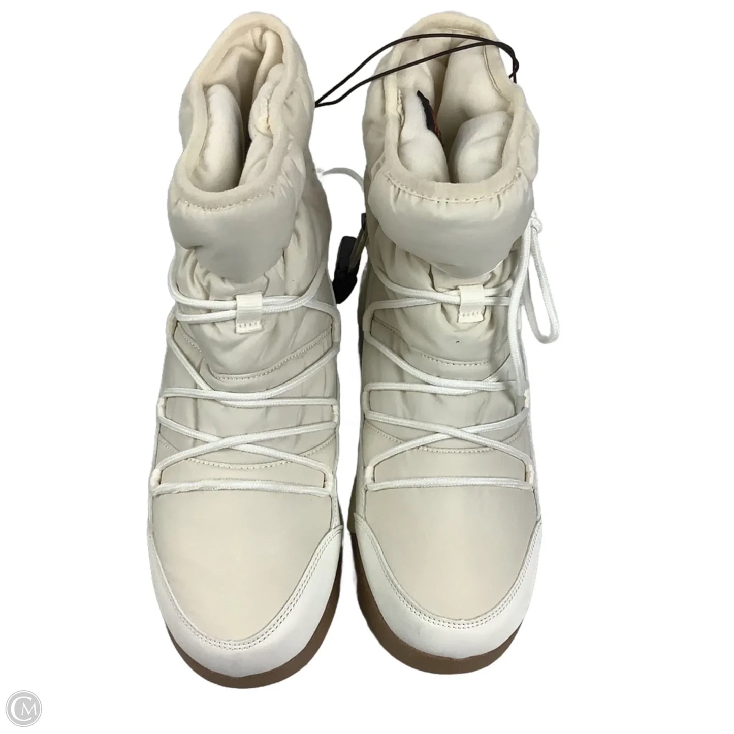 Boots Snow By All In Favor In Cream, Size: 11