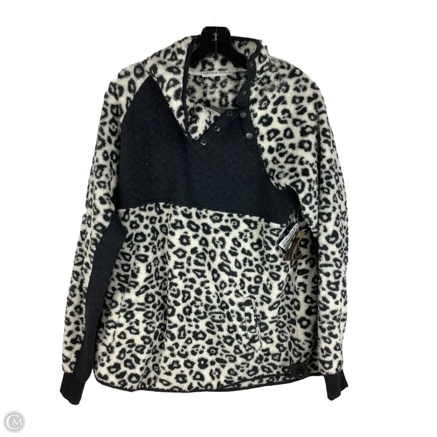 Jacket Fleece By Cmc In Animal Print, Size: L