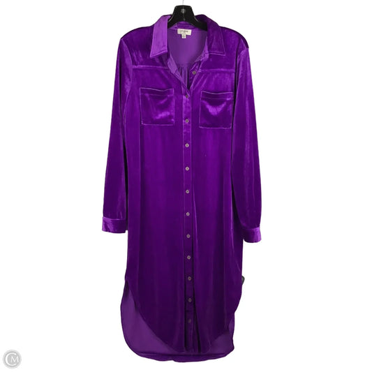 Dress Casual Maxi By Umgee In Purple, Size: L