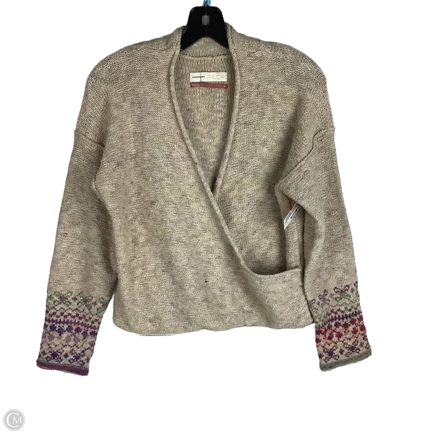 Sweater By Pilcro In Tan, Size: Xs