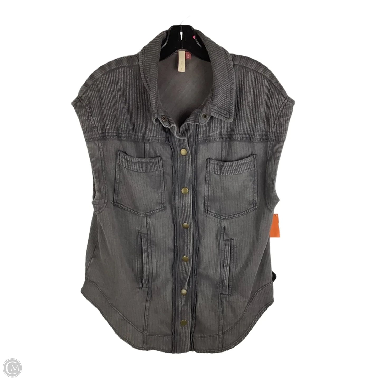 Top Sleeveless By Pilcro In Grey, Size: S