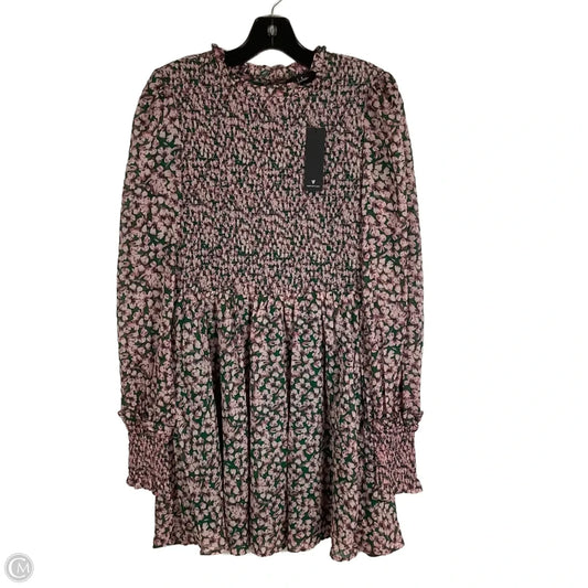 Dress Casual Short By Lulus In Floral Print, Size: M