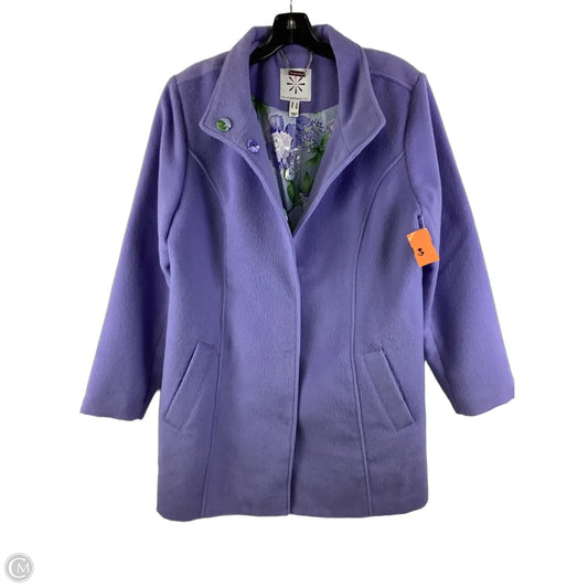 Coat Other By Isaac Mizrahi In Purple, Size: 14