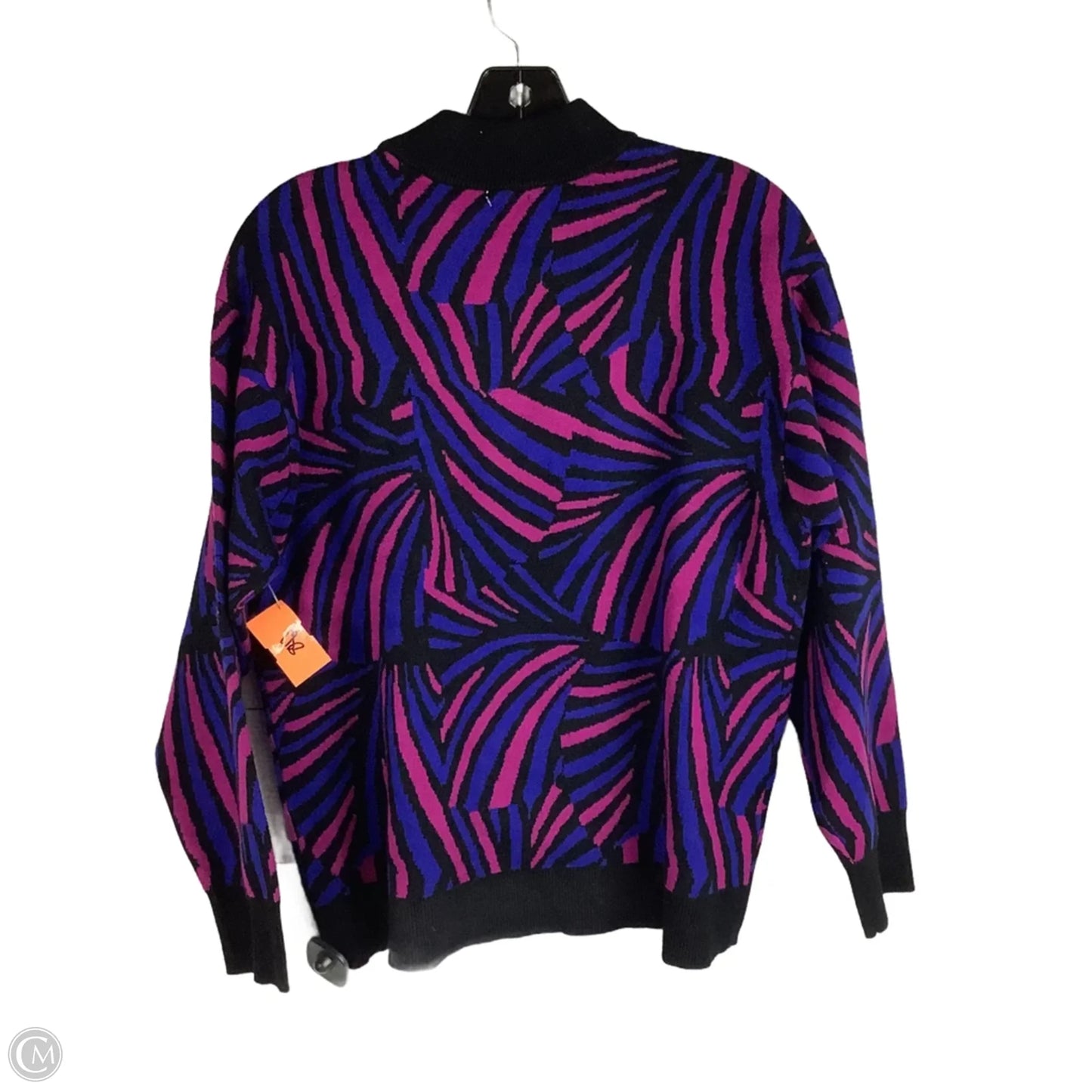 Sweater By Anne Klein In Blue & Purple, Size: S