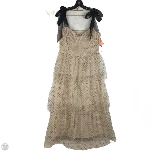 Dress Party Long By Vici In Polkadot Pattern, Size: L