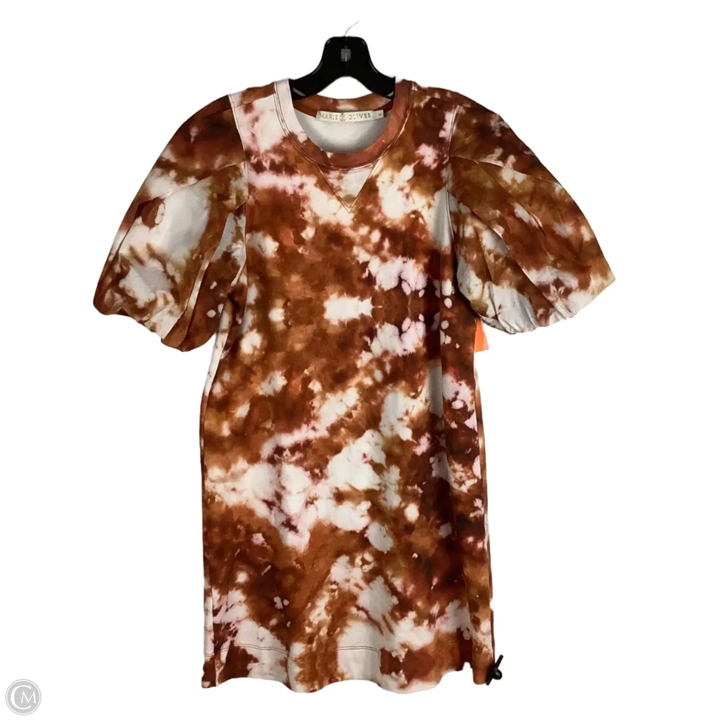 Dress Casual Short By Marie Oliver In Orange, Size: M