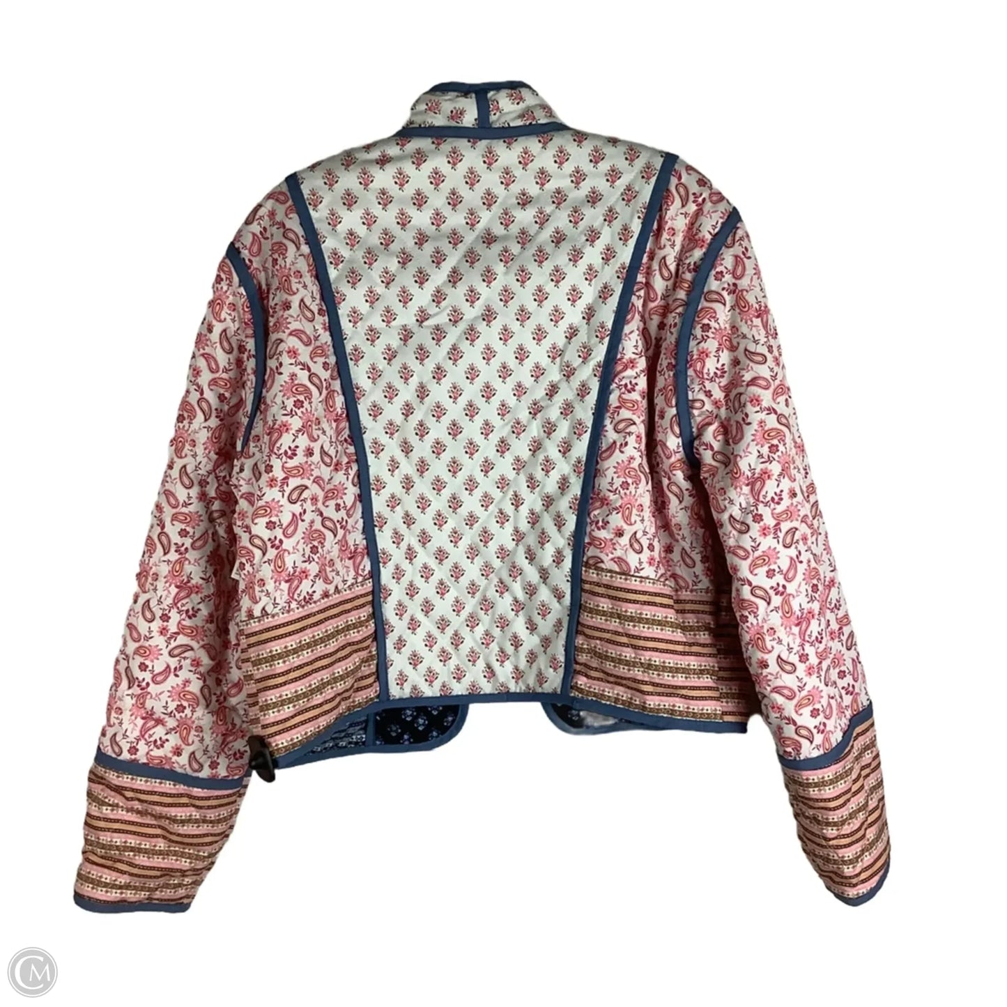 Jacket Puffer & Quilted By Clothes Mentor In Floral Print, Size: Est. M