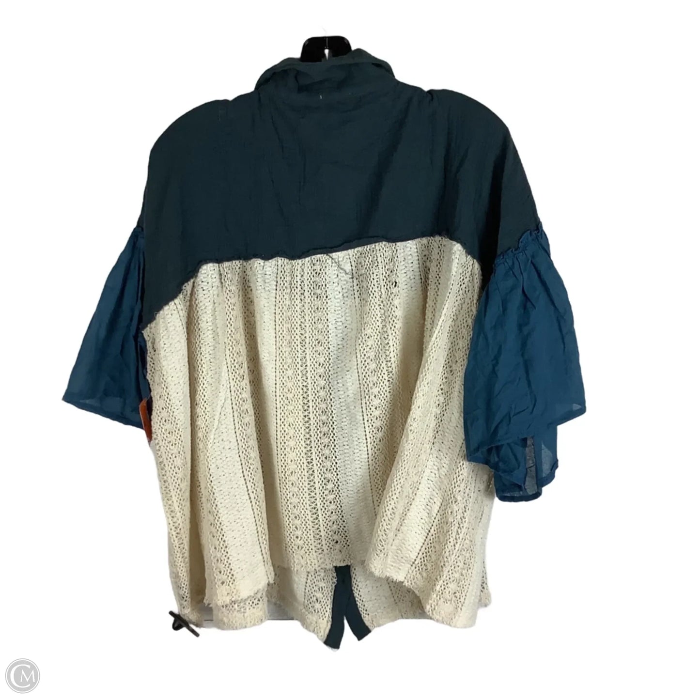 Top Long Sleeve By Pol In Blue, Size: M