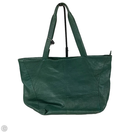 Handbag Leather By Anthropologie, Size: Large