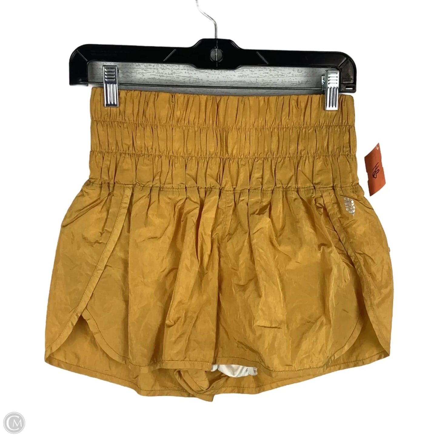 Athletic Shorts By Free People In Yellow, Size: M