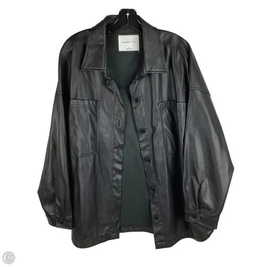 Jacket By Celebrity Pink In Black, Size: L